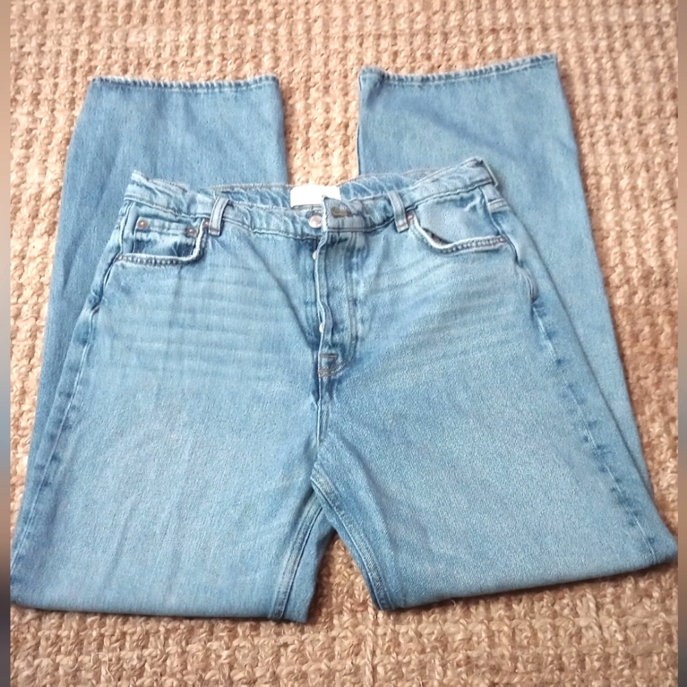 Free people We the Free long line slit Straight Jeans - Picture 5 of 11